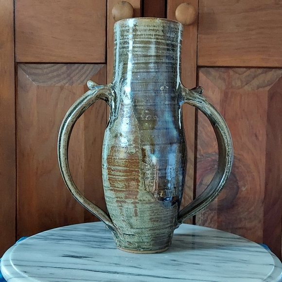 Water jug signed pottery - Picture 8 of 13